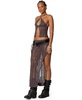 Womens Jaynie Distressed Knit Top
