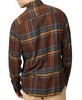 Men's Regular-Fit Oversized Brushed Check Button-Down Shirt