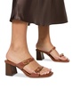 Women's Maymay Buckle Double Band Block-Heel Slide Sandals