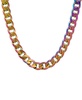 Men's Ion Plating Stainless Steel Cuban Link Necklace