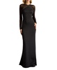 Women's Savoy Sheer Sleeve Gown