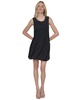 Women's Scoop-Neck Sleeveless Bubble-Hem Dress
