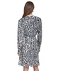 Women's Animal-Print Fit & Flare Dress