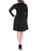 Women's Plus Size Fit and Flare Skater Dress