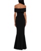 Petite Off-The-Shoulder Mermaid Gown