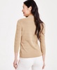 Women's Mock Neck 3/4-Sleeve Sweater