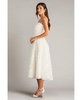 Women's Greer Rosette Appliqu  Midi Dress