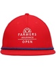 Men's Red Farmers Insurance Open Colonial Snapback Hat