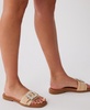 Women's Capara Square Toe Flat Sandals