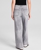 Women's Tie-Front Wide-Leg Jeans, Exclusively at Macy's