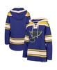 Women's Blue St. Louis Blues Superior Lacer Pullover Hoodie