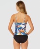 Women's Hidden Underwire Tankini Top & High-Waist Bikini Bottoms