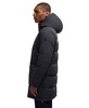 men’s prescott long length parka with detachable sherpa lined hood
