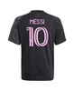 Big Boys and Girls Lionel Messi Black Inter Miami CF 2025 The Fortitude Kit Replica Player Jersey
