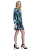 Women's Printed Pleated A-Line Dress