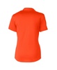 Women's Orange Denver Broncos Throwback Logo Prospect Textured Stretch Polo