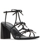 Lovely Bow Strappy Block-Heel Dress Sandals