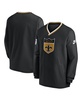 Men's Black New Orleans Saints 2023 Sideline V-Neck Pullover Windshirt