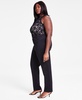 Plus Size Scuba-Knit Trousers, Exclusively at Macy's