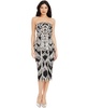 Women's Viviana Sequined Fringe Dress