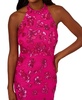 Adrianna Papell Women's Bead Halter Column Dress