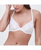 Women's Dare Dot Lace Unlined Underwire Bra with Lace