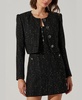 Women's Milena Button-Front Tweed Jacket