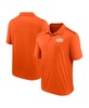 Men's Orange Oklahoma State Cowboys Left Side Block Polo Shirt