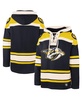 Men's Navy Nashville Predators Superior Lacer Pullover Hoodie