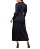 Women's Comfortable Collared Wrap Maxi Dress