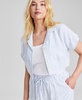 Women's Ribbed Seamless Square-Neck Tank Top, Created for Macy's 