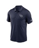 Men's Navy Tennessee Titans Franchise Performance Polo Shirt