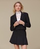 Women's Peak-Lapel Cropped Blazer