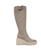 Cache Knee High Lug Sole Platform Boots