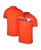 Men's Orange Clemson Tigers Big Tall Langmore Polo