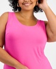 Trendy Plus Size Sleeveless Bodycon Midi Dress, Created for Macy's