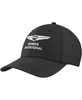 Men's Black Genesis Invitational Stratus Structured Ultimate Fit Adjustable Hat