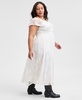 Trendy Plus Size Lace Maxi Dress, Exclusively at Macy's