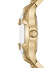 Men's Vert Quartz Three Hand Date Gold-Tone Stainless Steel Watch 44mm