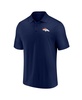 Men's Navy Denver Broncos Component Polo Shirt