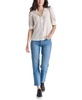 Petite Cotton Puff-Sleeve Button-Front Shirt