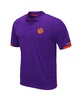 Men's Purple Clemson Tigers Big and Tall Santry Polo Shirt