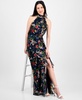 Women's Floral-Print Ruffled Maxi Dress