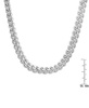 Men's Stainless Steel Wheat Chain Necklace