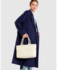 Women's Boss Girl Double-Breasted Lined Wool Coat