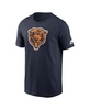 Men's Navy Chicago Bears Rewind Logo Essential T-Shirt