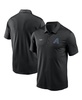 Men's Black Arizona Diamondbacks Cooperstown Collection Logo Franchise Performance Polo Shirt