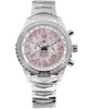 Women's Jackie Chronograph Multifunctional Silver-Tone Stainless Steel Bracelet Watch 41-1/2mm