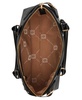 Belted Curved with Convertible Strap Satchel Bag