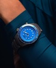Women's Automatic Marina Divers Silver-Tone Titanium Bracelet Watch 40mm